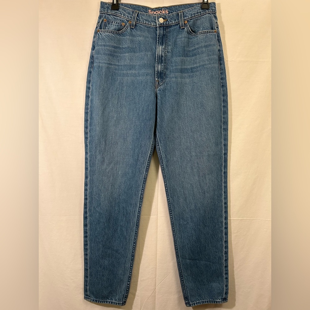 Mother Snacks High Waisted Twizzy Skimp Delicious Memories Jeans Size 32